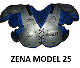 Douglas Pads Football Womens Zena 25 Shoulder Pads